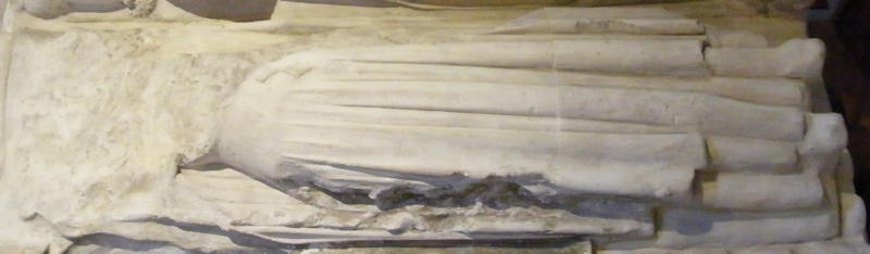 Ripon Cathedral Thomas Markenfield 1398 and wife Dionysia